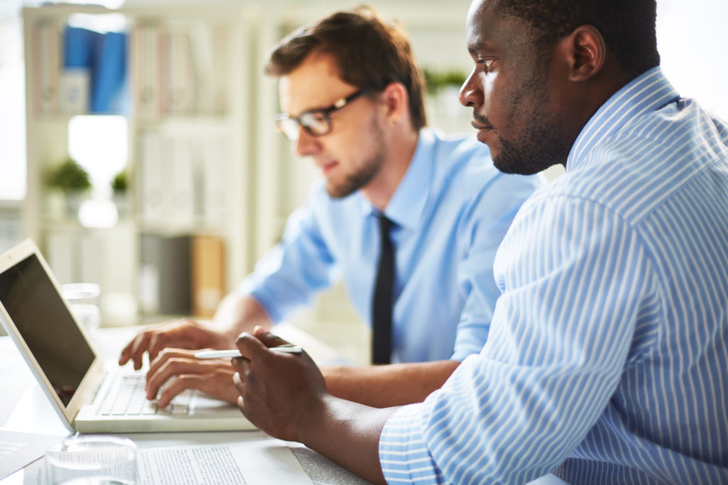 Businessmen Working on Business Strategy